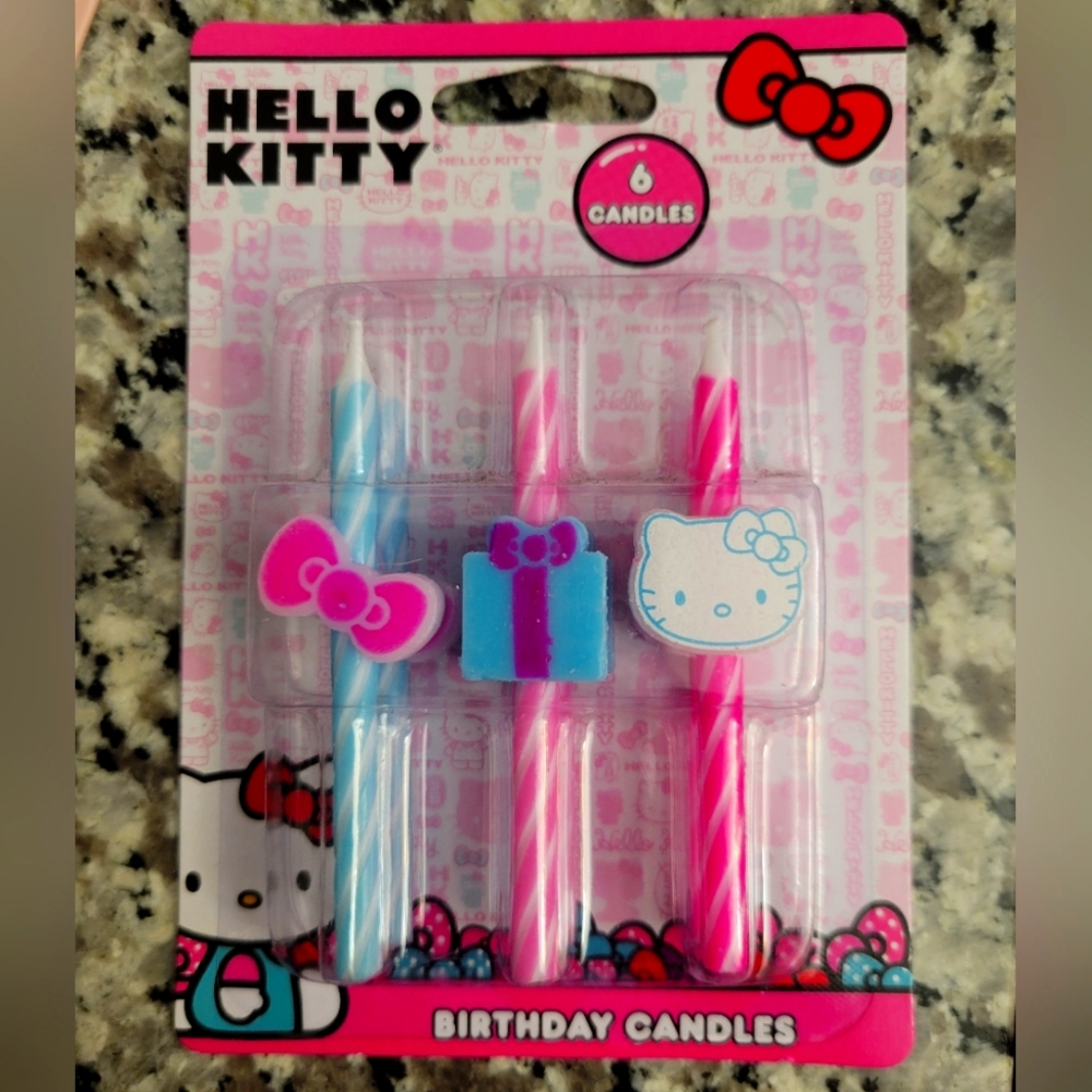 Sanrio Hello Kitty birthday candles